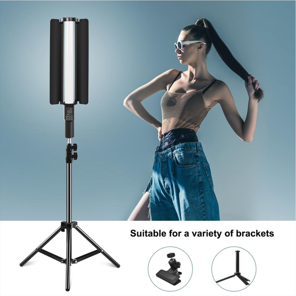 YB130 RGB LED Stick Fill Light Handheld Dimmable Video Light Wand Speedlight Photography Lamp with Light Barrier