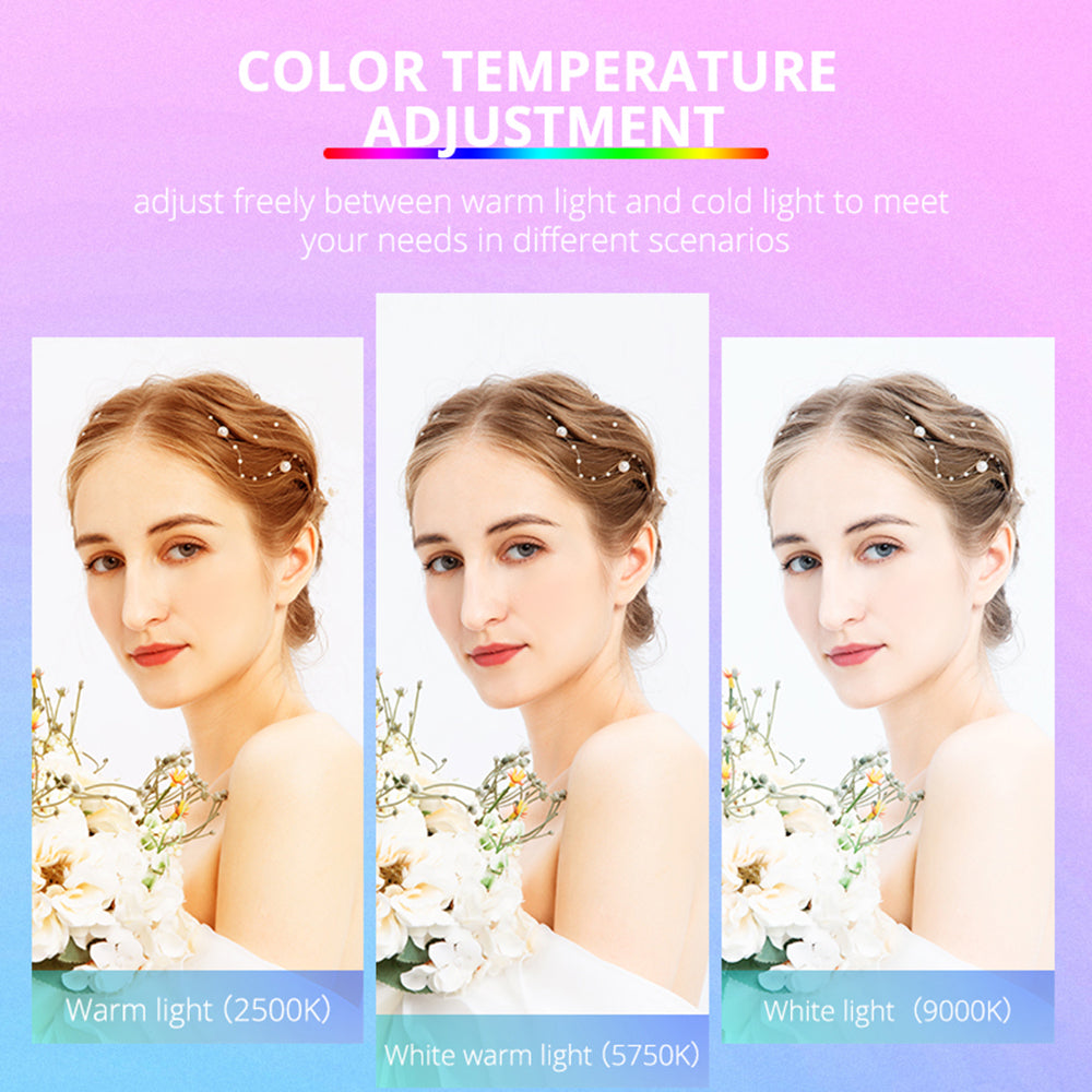 Yelangu RGB140 RGB Pocket Fill Light LED Video Light Portable Photography Lighting