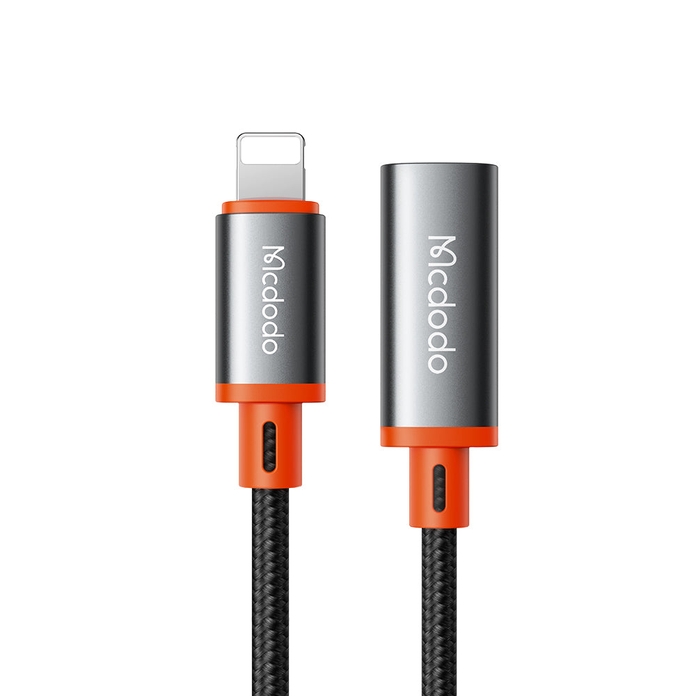 Uniqkart CA-1440 MDD 11cm Female Type-C to Lightning Male Adapter OTG Converter Cable Support Data Transmission Fast Charge