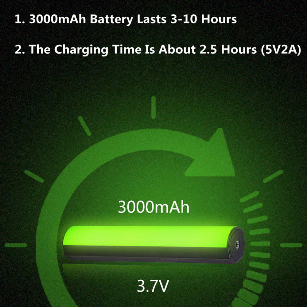 W200 Handheld RGB Colorful Magnetic Fill Light Wand 2500K-9000K Photography Selfie LED Lamp