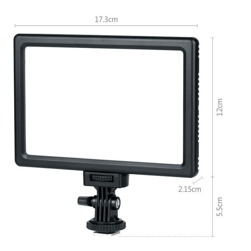 HD-25 LED Video Light 3200K-5600K Dimmable LED Panel Portable Fill Light for Photography Live