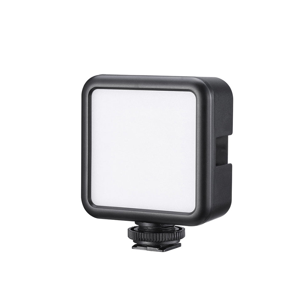Uniqkart VL49 6W Mini LED Video Light with Built-in 2000mAh Battery 5500K Photographic Lighting for Canon Nikon Sony DSLR Camera