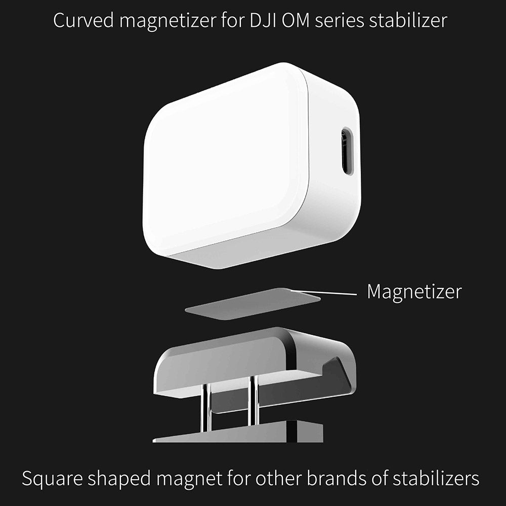 VECTORGEAR GBL01 LED Gimbal Light Camera Fill Light 2500K-6500K Photography Photo Lighting for DJI Osmo / Zhiyun Smooth 4 / 5 / M2 S / Feiyu Stabilizer