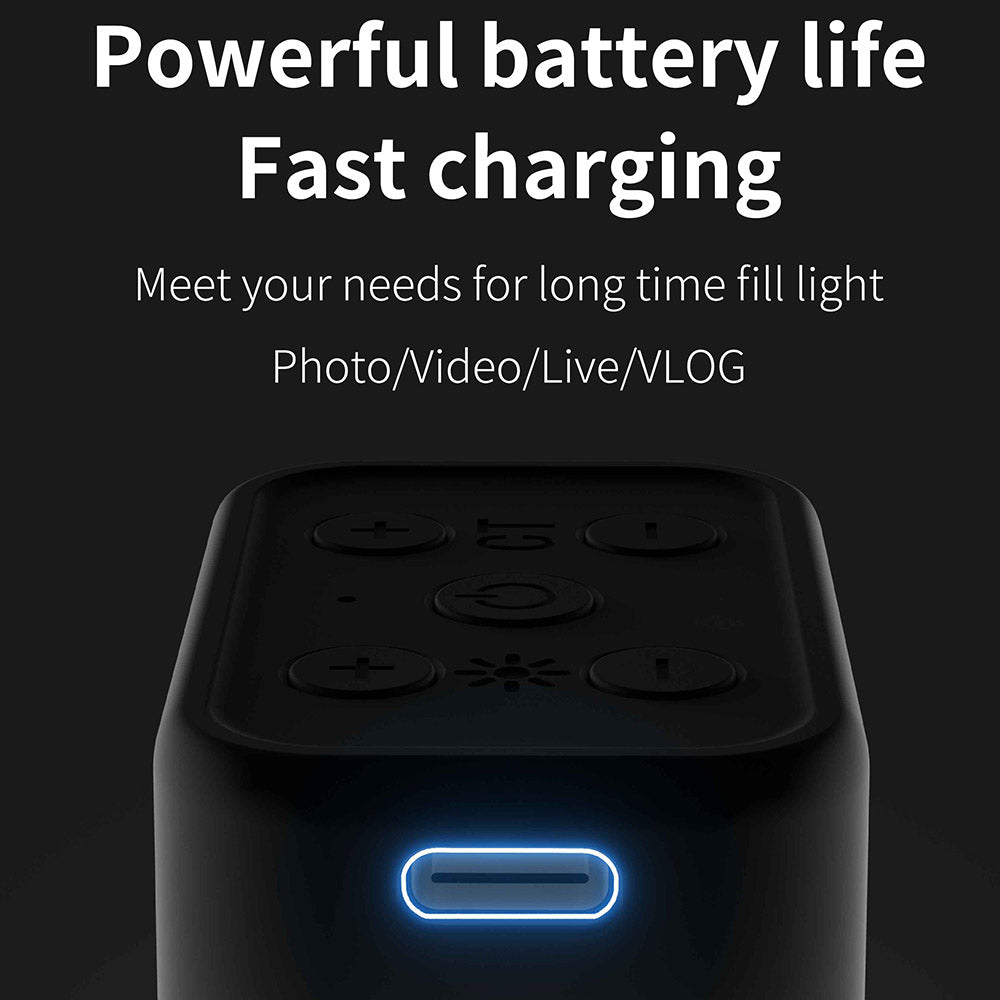 VECTORGEAR GBL01 LED Gimbal Light Camera Fill Light 2500K-6500K Photography Photo Lighting for DJI Osmo / Zhiyun Smooth 4 / 5 / M2 S / Feiyu Stabilizer