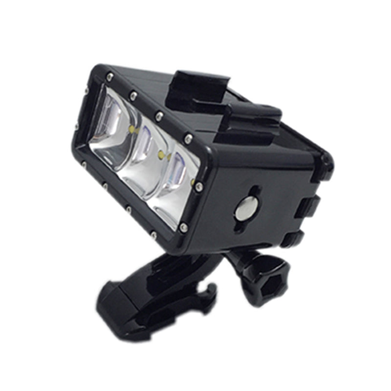 SUPTIG Waterproof LED Diving Light Fill Spot Lamp with Dual Battery for GoPro Hero, SJCAM Diving Lights