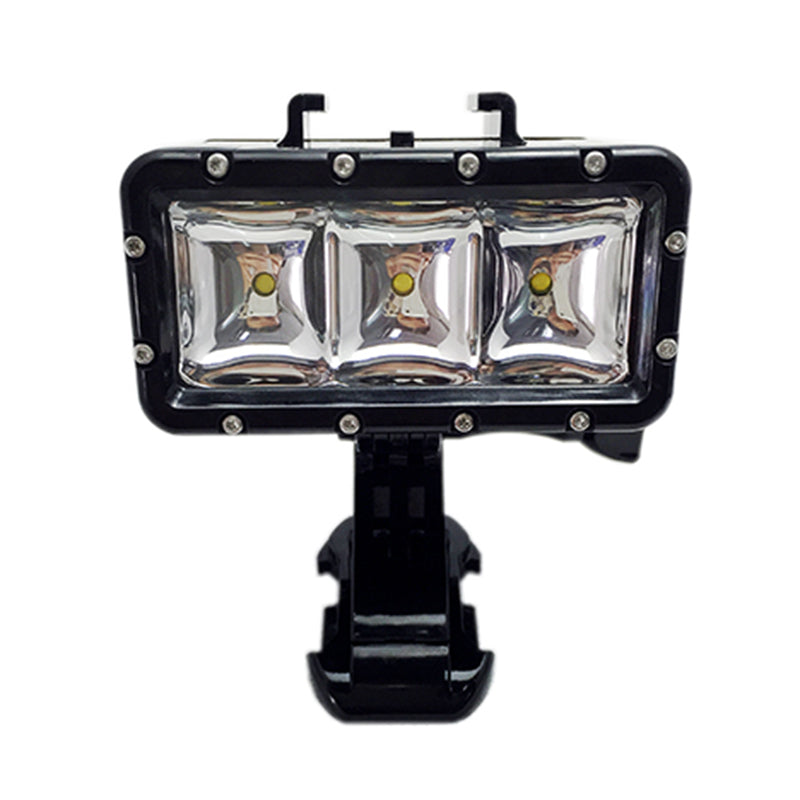 SUPTIG Waterproof LED Diving Light Fill Spot Lamp with Dual Battery for GoPro Hero, SJCAM Diving Lights
