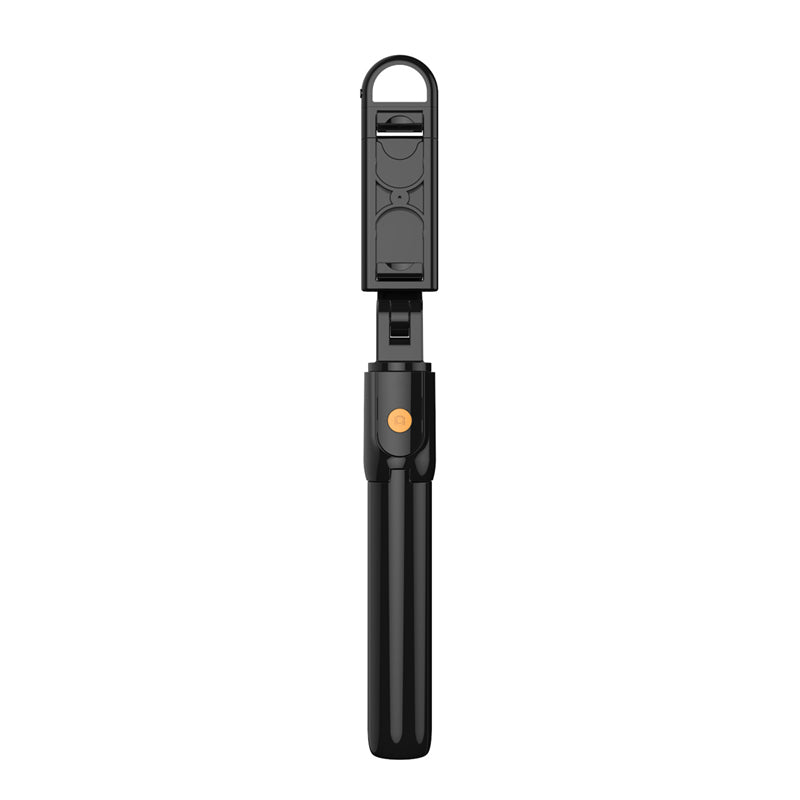 SELFIESHOW K10S Self Timer High End Remote Control Mobile Phone Universal Tripod with Fill Light Function - Black
