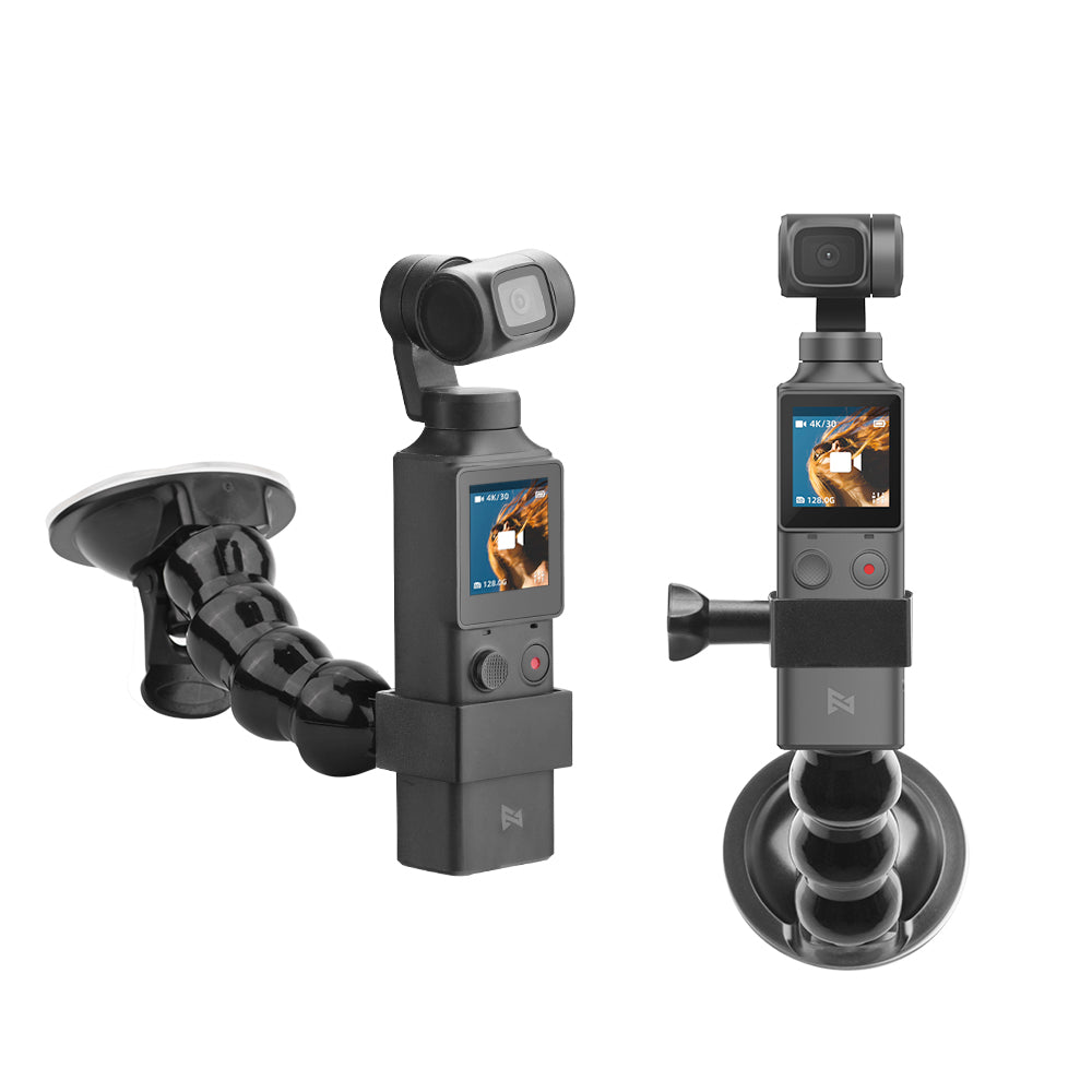 Suction Cup Camera Car Carrier Suction Cup Bracket Holder + Metal Adapter Frame for FIMI PALM Accessories