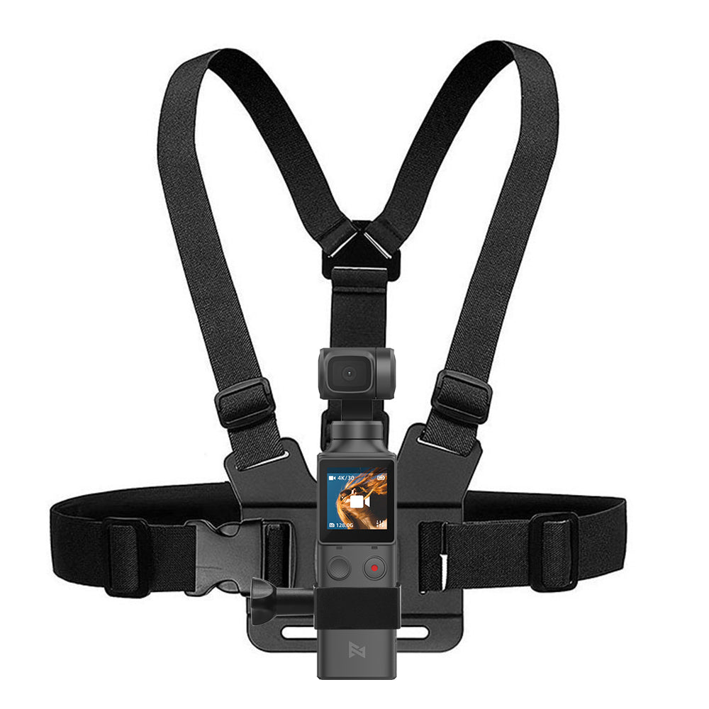 Uniqkart for FIMI PALM Chest Strap Double Shoulder Strap PTZ Camera Chest Fixing Accessories