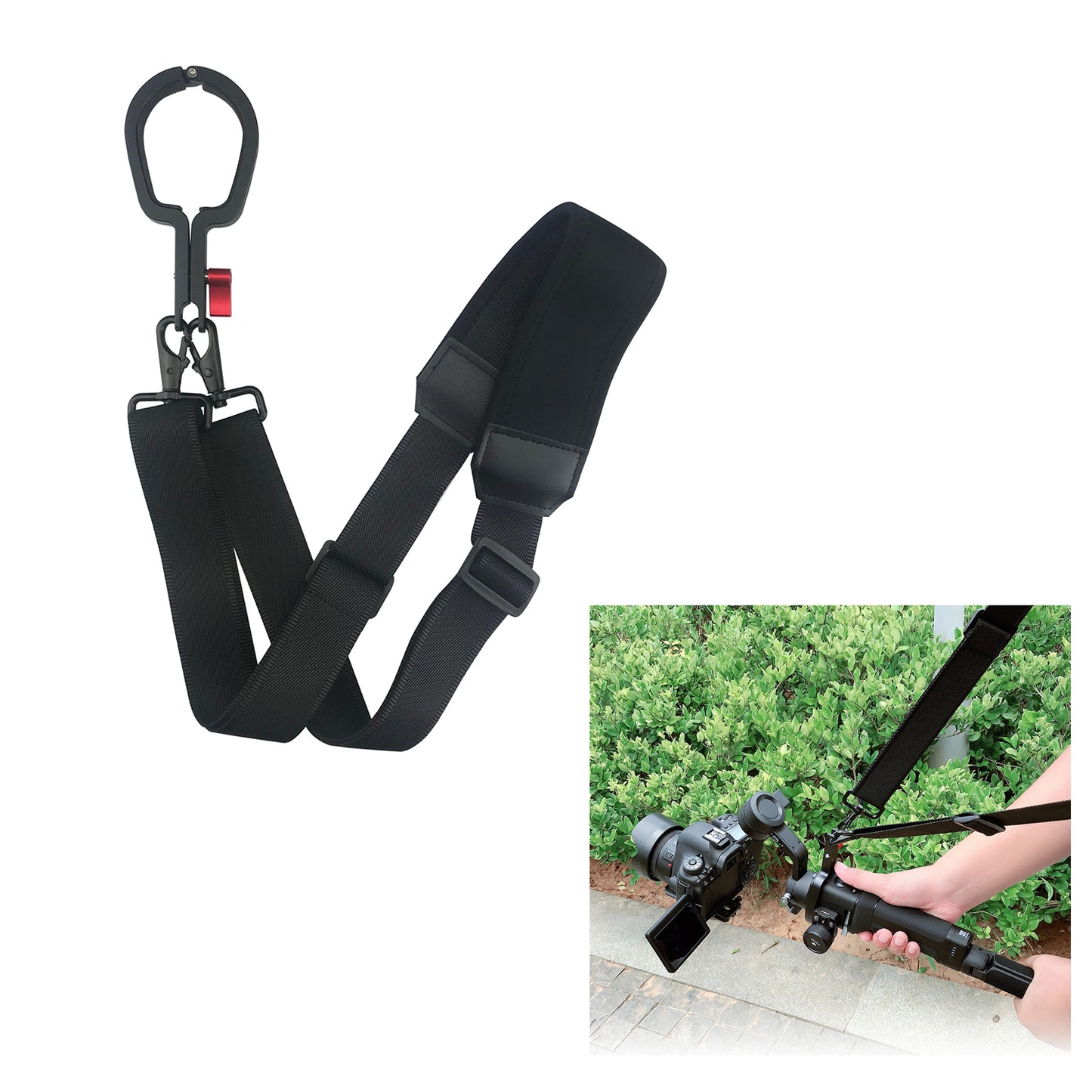 Hang Rope Buckle Lanyard Strap Belt Sling Clasp for RONIN-SC Gimbal Camera Stabilizer