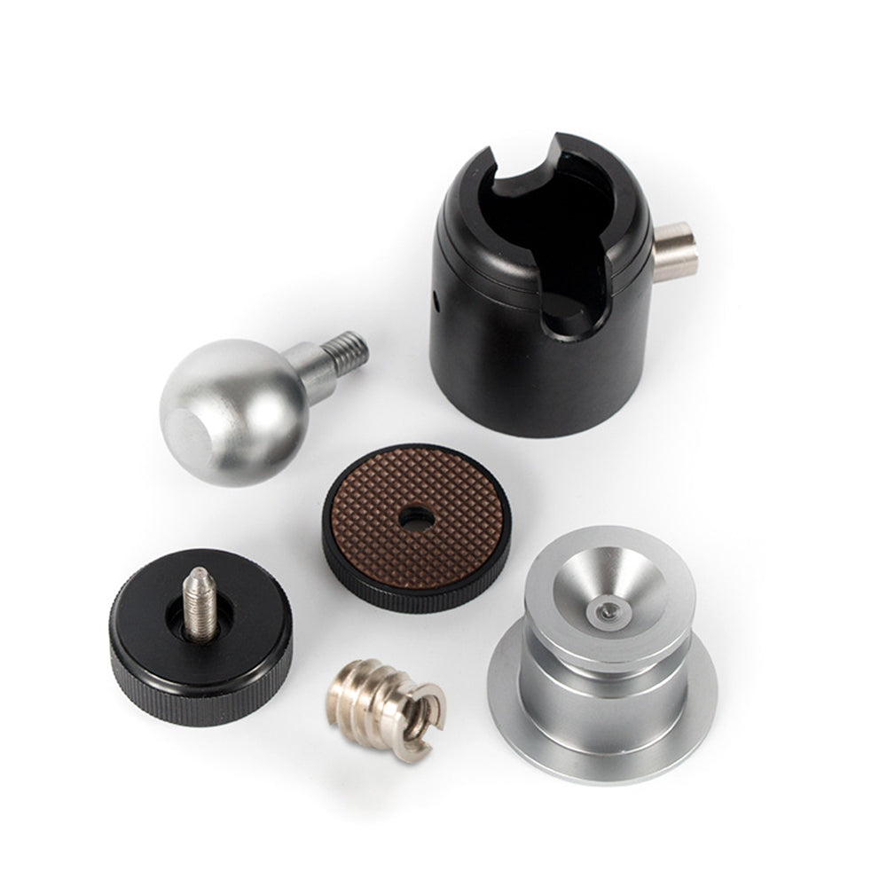 Uniqkart K26-A Mini Ball Head 360-degree Swivel Monopod DSLR Camera Mount Portable Ball Head