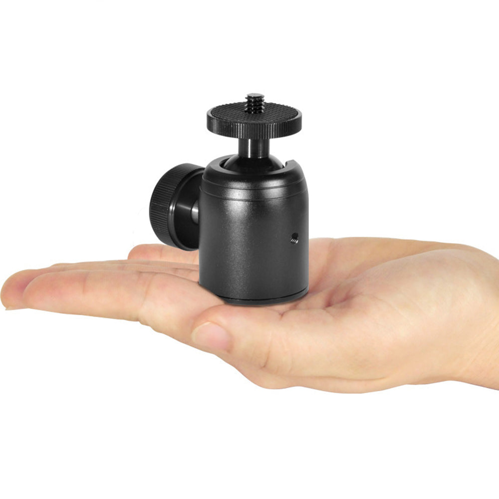 Uniqkart K26 Spherical Head 360-degree Rotation Camera Mount Mini Ball Head for DSLR Camera