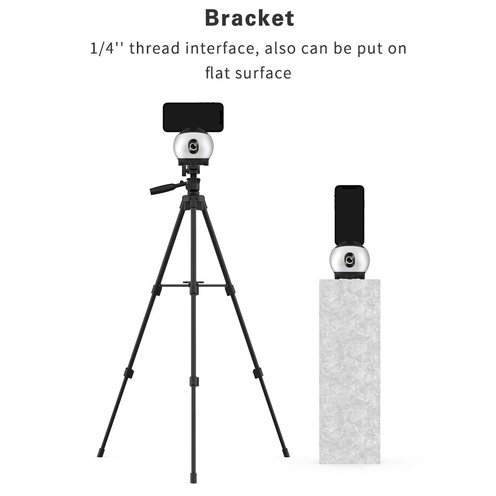 U3 360 Rotation Face Tracking Selfie Stand No Need APP Tripod Phone Holder Camera Gimbal for Photo Vlog Video Record