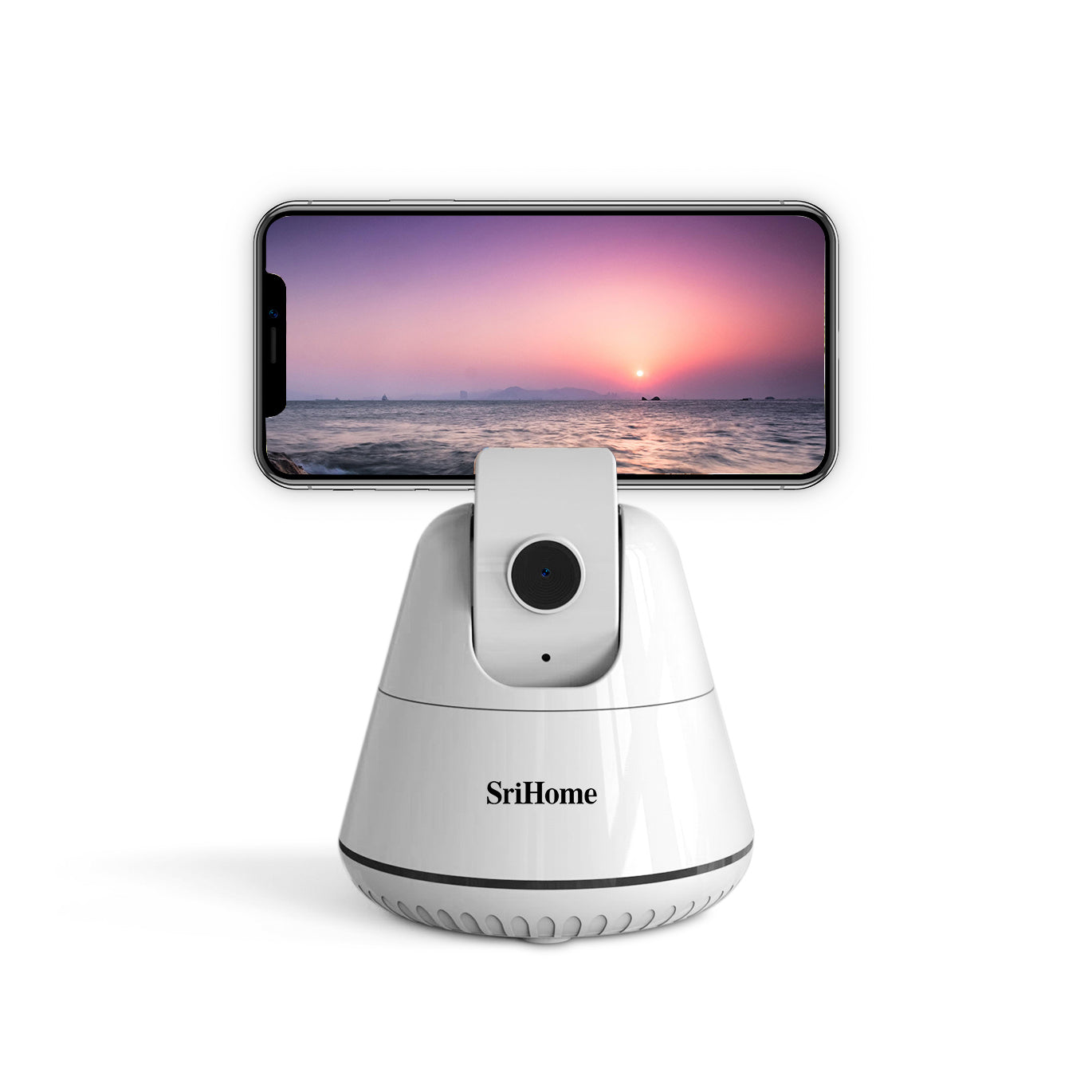 SRIHOME SH006 AI AI Smart Face Tracking Shooting Selfie Stick Gimbal Stabilizer 355 Rotation Live Tripod Phone Holder