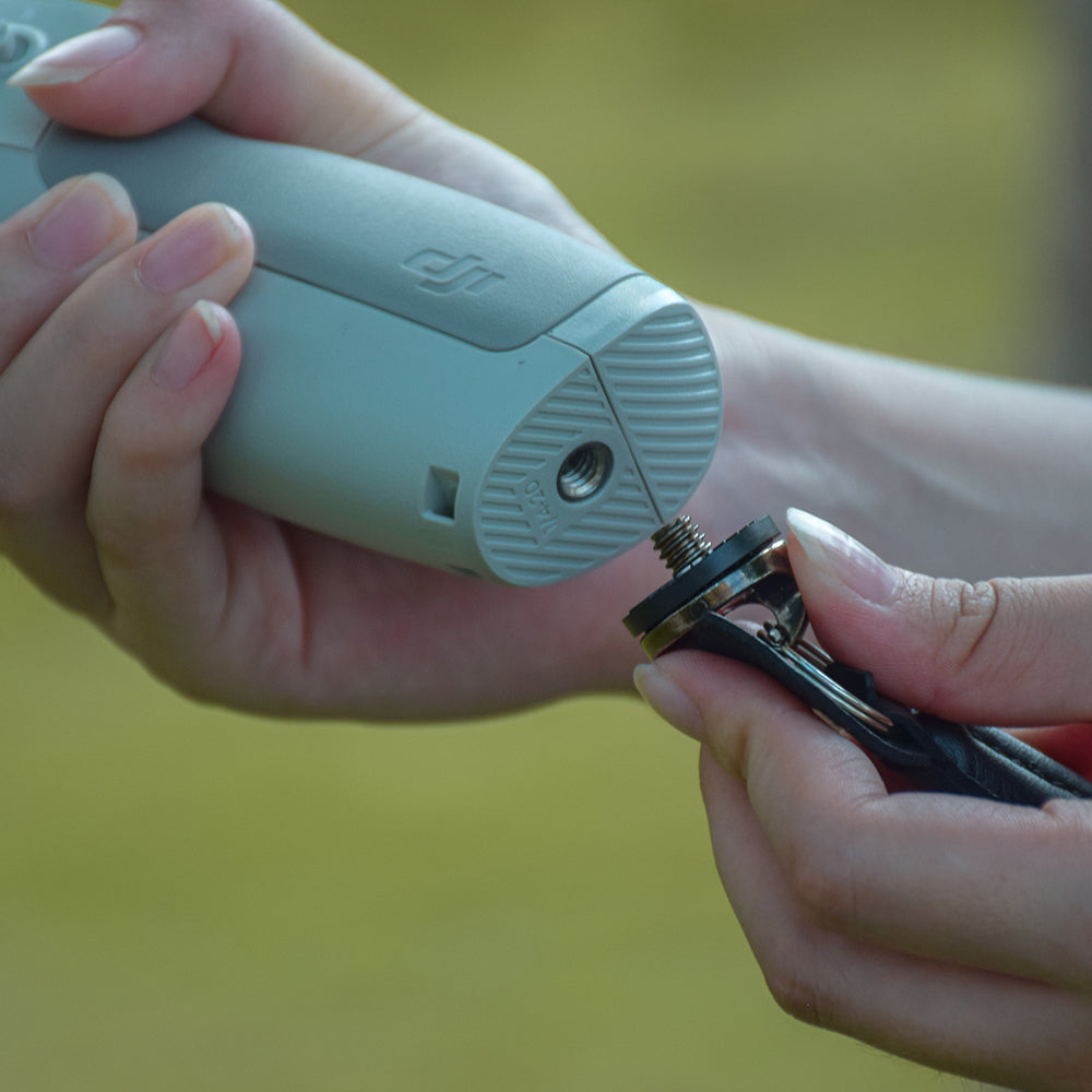 HSP6501 Handheld PTZ Safety Lanyard Handy Strap for DJI OM 4 - Army Green