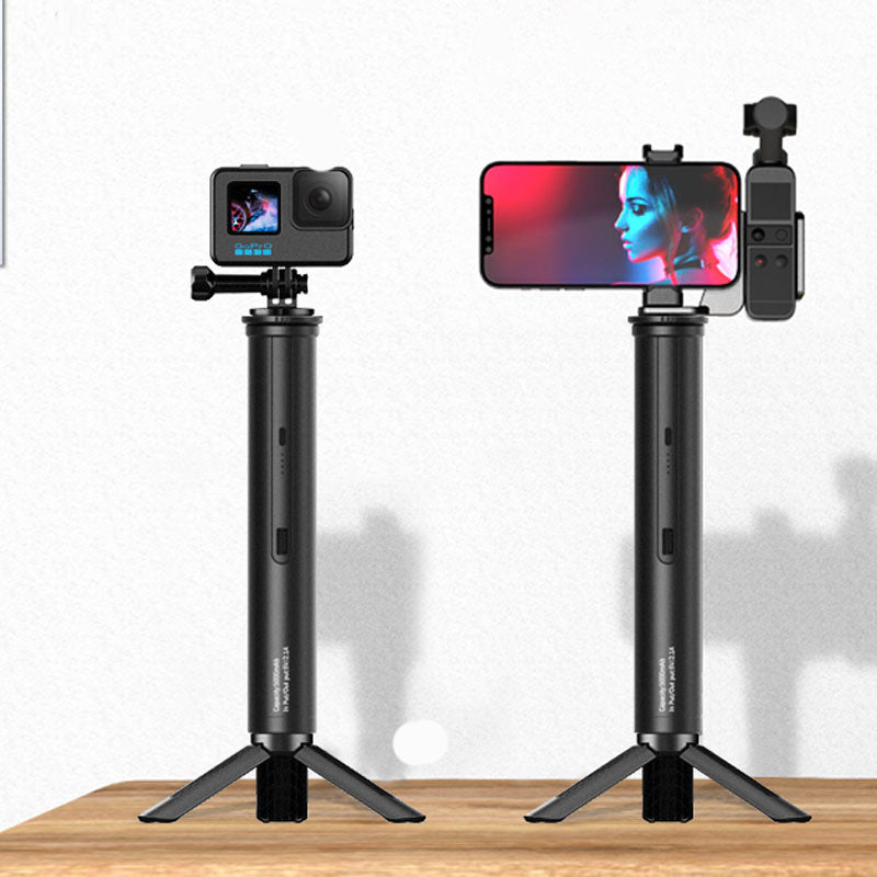 Uniqkart Telescopic Selfie Stick Monopod with Charging Function for Sports Camera