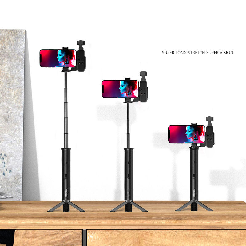 Uniqkart Telescopic Selfie Stick Monopod with Charging Function for Sports Camera