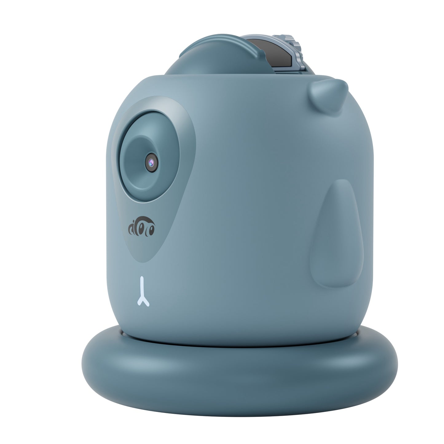 TELESIN TE-GPYT-002 Little Demon Smart Tracker Auto Face Tracking Stabilizer Smart Shooting Gimbal 360 Rotating Vlog Live Video Phone Holder with 1/4 Adapter Mount for GoPro iPhone Samsung - Cyan