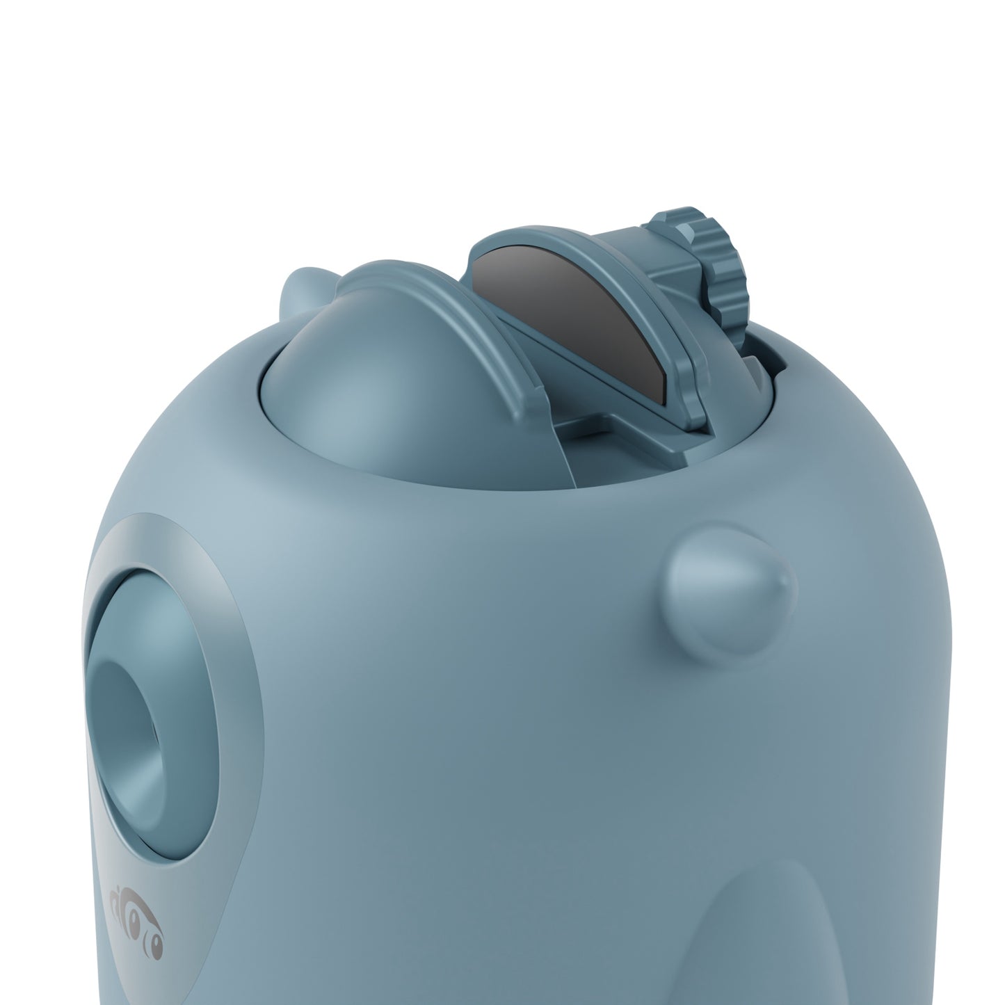 TELESIN TE-GPYT-002 Little Demon Smart Tracker Auto Face Tracking Stabilizer Smart Shooting Gimbal 360 Rotating Vlog Live Video Phone Holder with 1/4 Adapter Mount for GoPro iPhone Samsung - Cyan