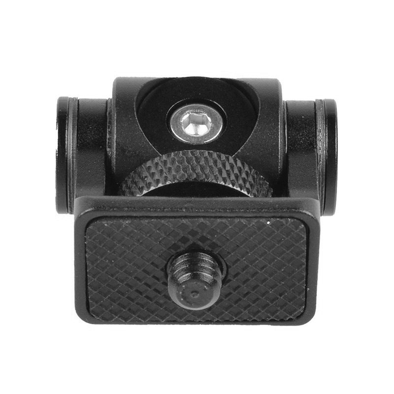 VELEDGE V1 Camera Mount Adapter for Mini Monitor Mic Fill Light Adjustable Metal Gimbal 360 Degree Rotating