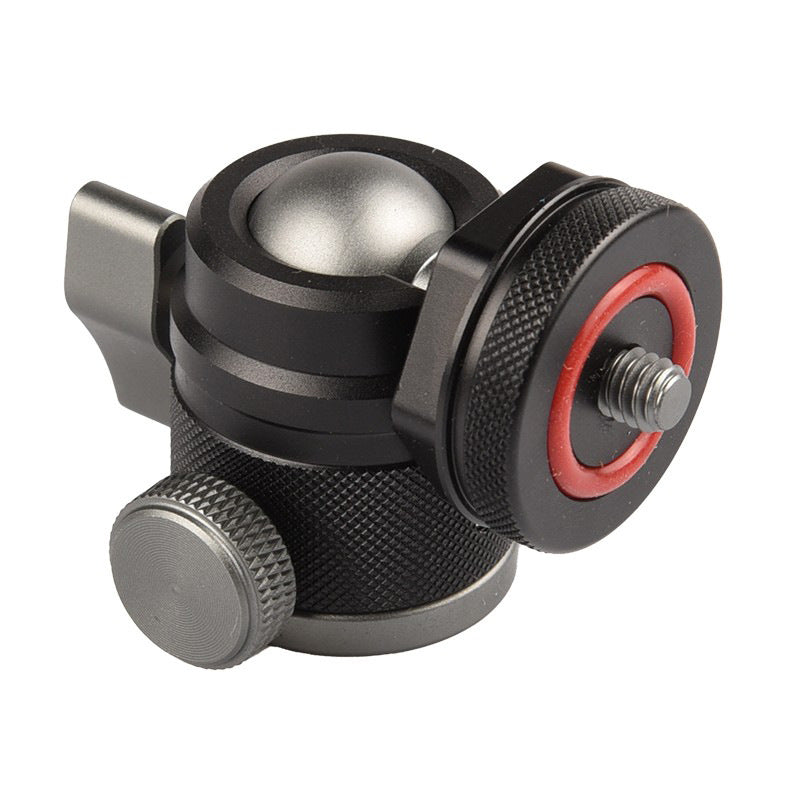 VELEDGE VD-M4 Micro SLR Mount Adapter Mini Metal Ball Gimbal with Cold Shoe, Camera Accessories