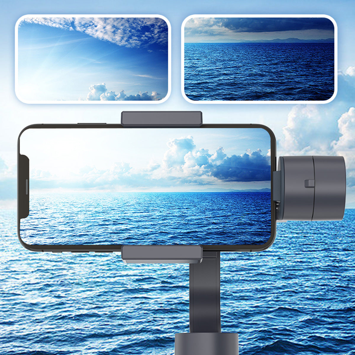 F10 Three-Axis Anti-Shake Selfie Stick Tripod Phone Holder Gimbal Stabilizer Support APP for Vlog Live-Streaming