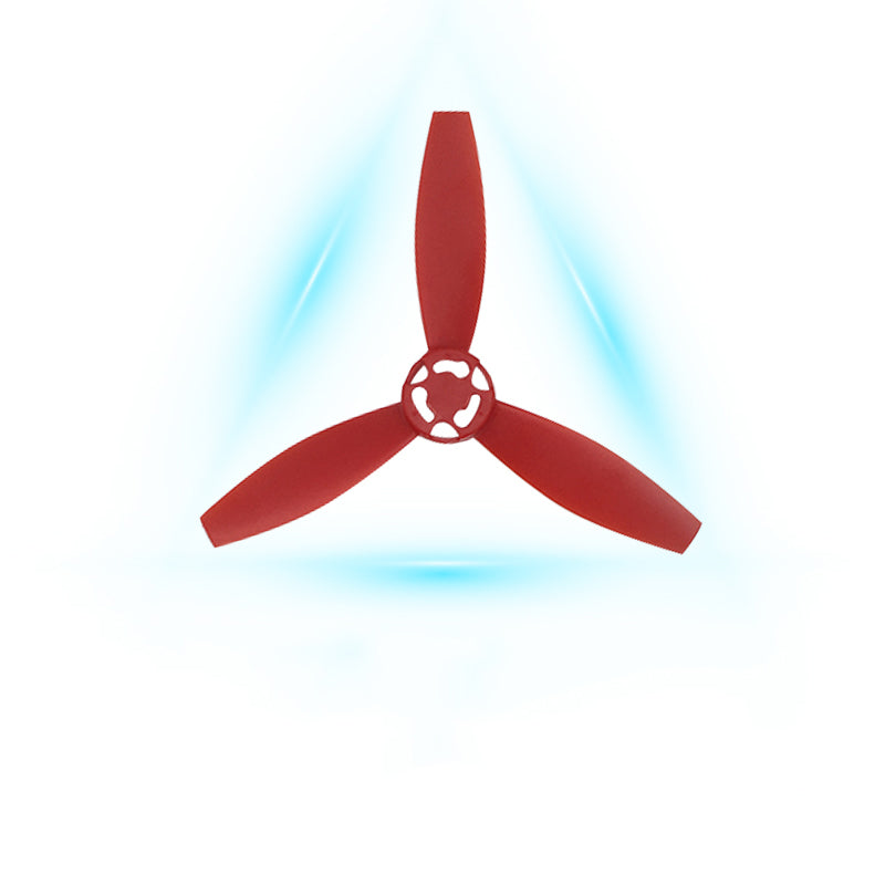 4PCS/Set Plastic Propellers Props Rotor for Parrot Bebop 2 Drone Quadcopter - Black / Red