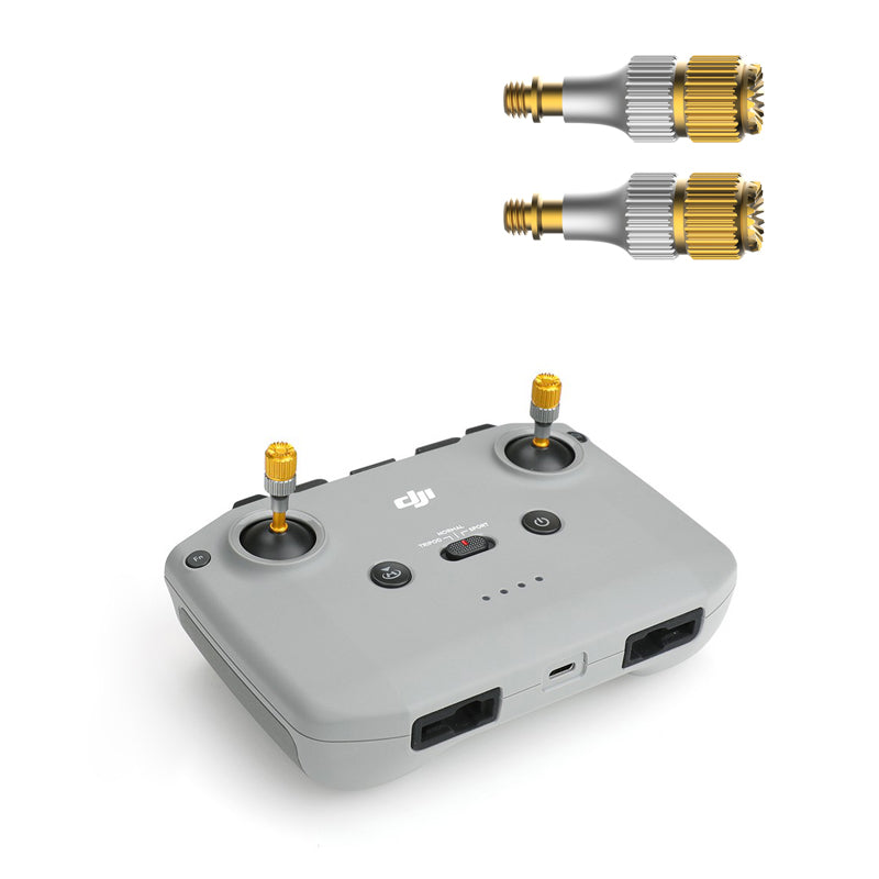 RCGEEK 2Pcs Metal Remote Control Joysticks Stick Thumb Rocker for DJI Mavic Air 2