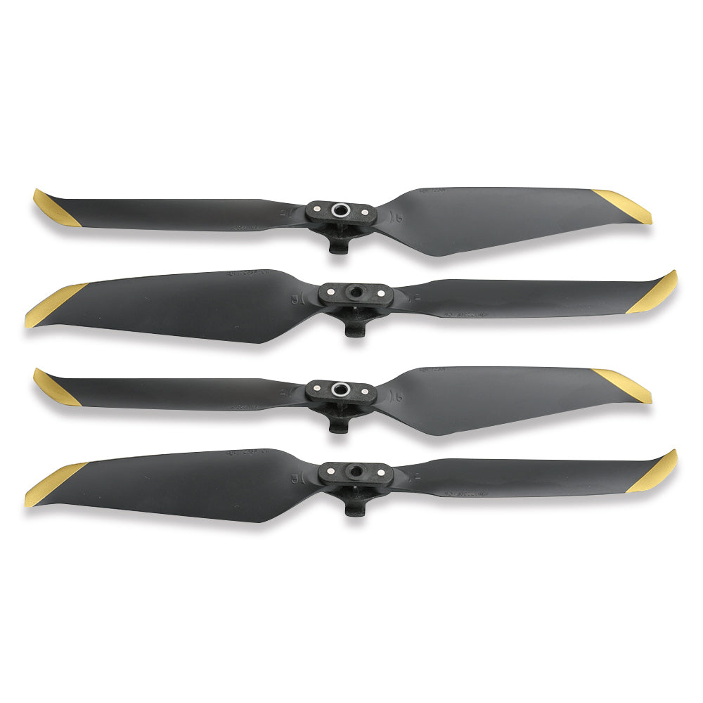 2 Pairs 7238F Low Noise Propellers Folding Blades for DJI Mavic Air 2 - Gold
