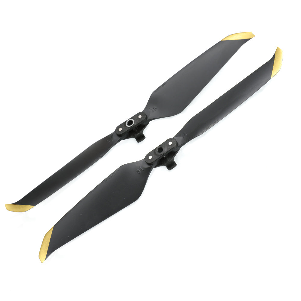 2 Pairs 7238F Low Noise Propellers Folding Blades for DJI Mavic Air 2 - Gold