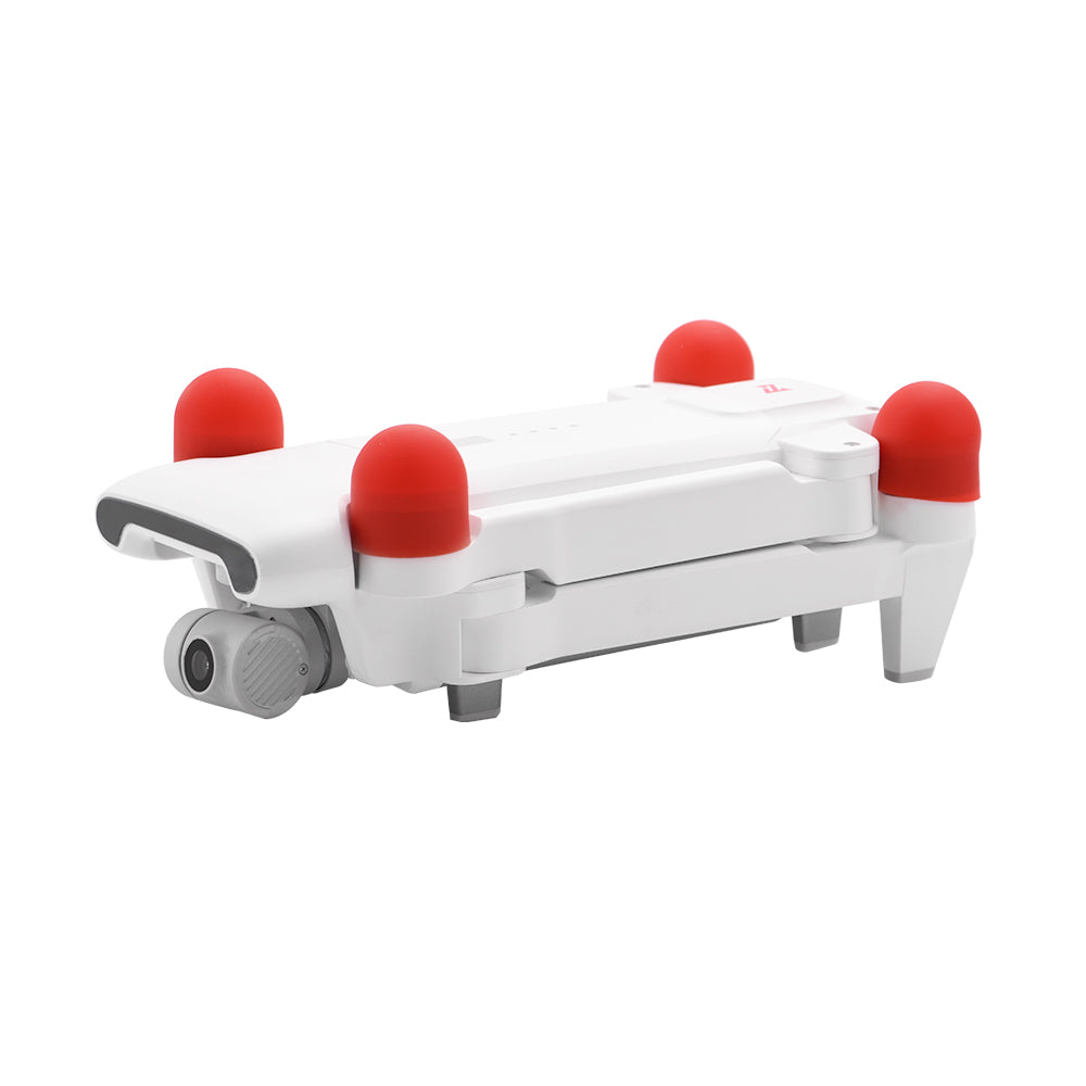 Dustproof Silicone Motor Cover Cap for FIMI X8 SE Drone - Red