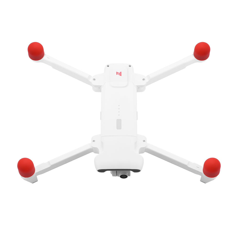 Dustproof Silicone Motor Cover Cap for FIMI X8 SE Drone - Red