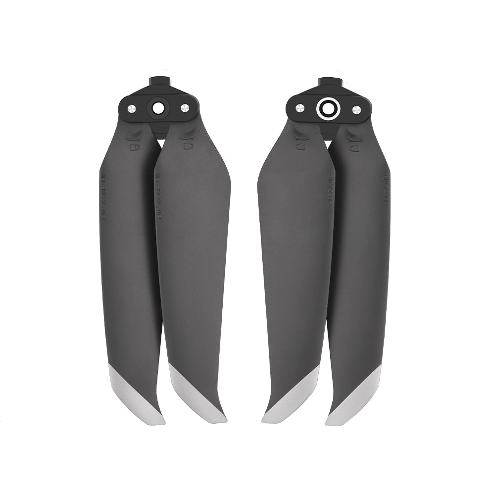2Pcs/Set Low-Noise Propellers 7238 Propellers for DJI Mavic Air 2 - Silver