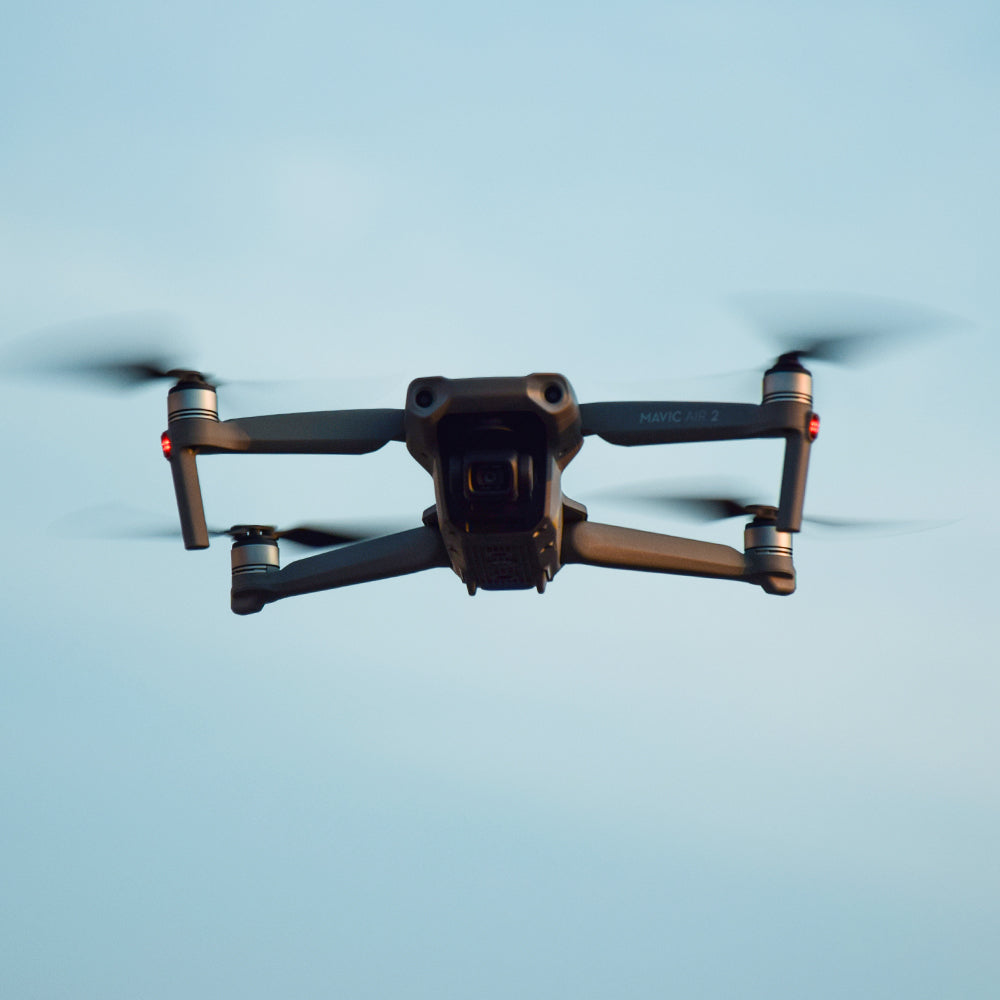 2 Pairs of Low-Noise Propellers 7238 Propellers for DJI Mavic Air 2 - Silver