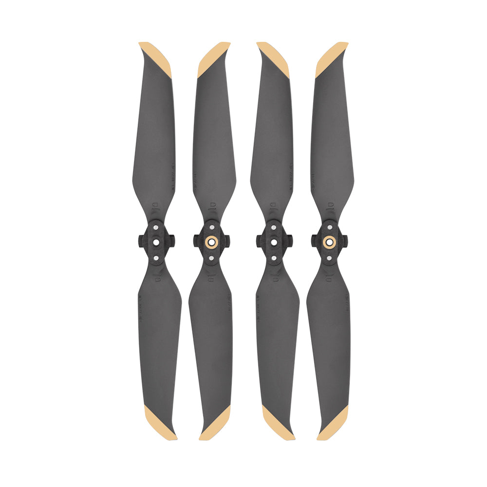 2 Pairs of Low-Noise Propellers 7238 Propellers for DJI Mavic Air 2 - Gold