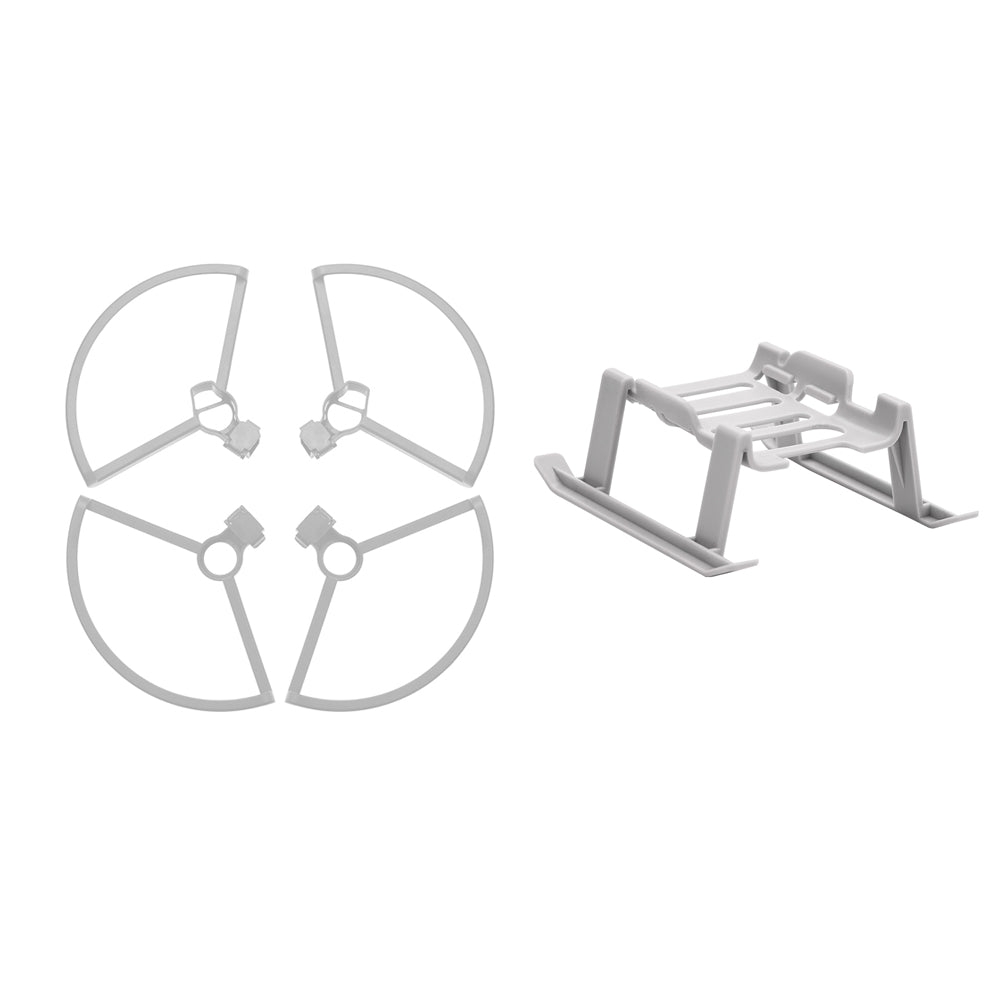 Blade Protector Ring Protective Cover + Landing Gear Extension for DJI Mavic Mini Drone - Grey