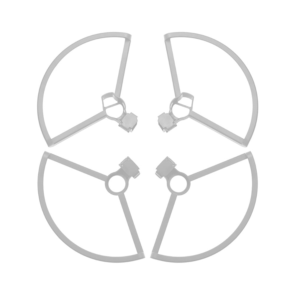 Quick Release Propeller Protector + 2 Pairs Carbon Fiber Propeller Blade Props for DJI Mavic Mini Drone