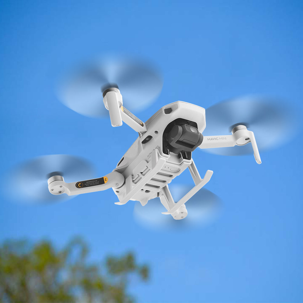 Landing Gear Extensions Leg + 2 Pairs Carbon Fiber Propeller Blade for DJI Mavic Mini Drone