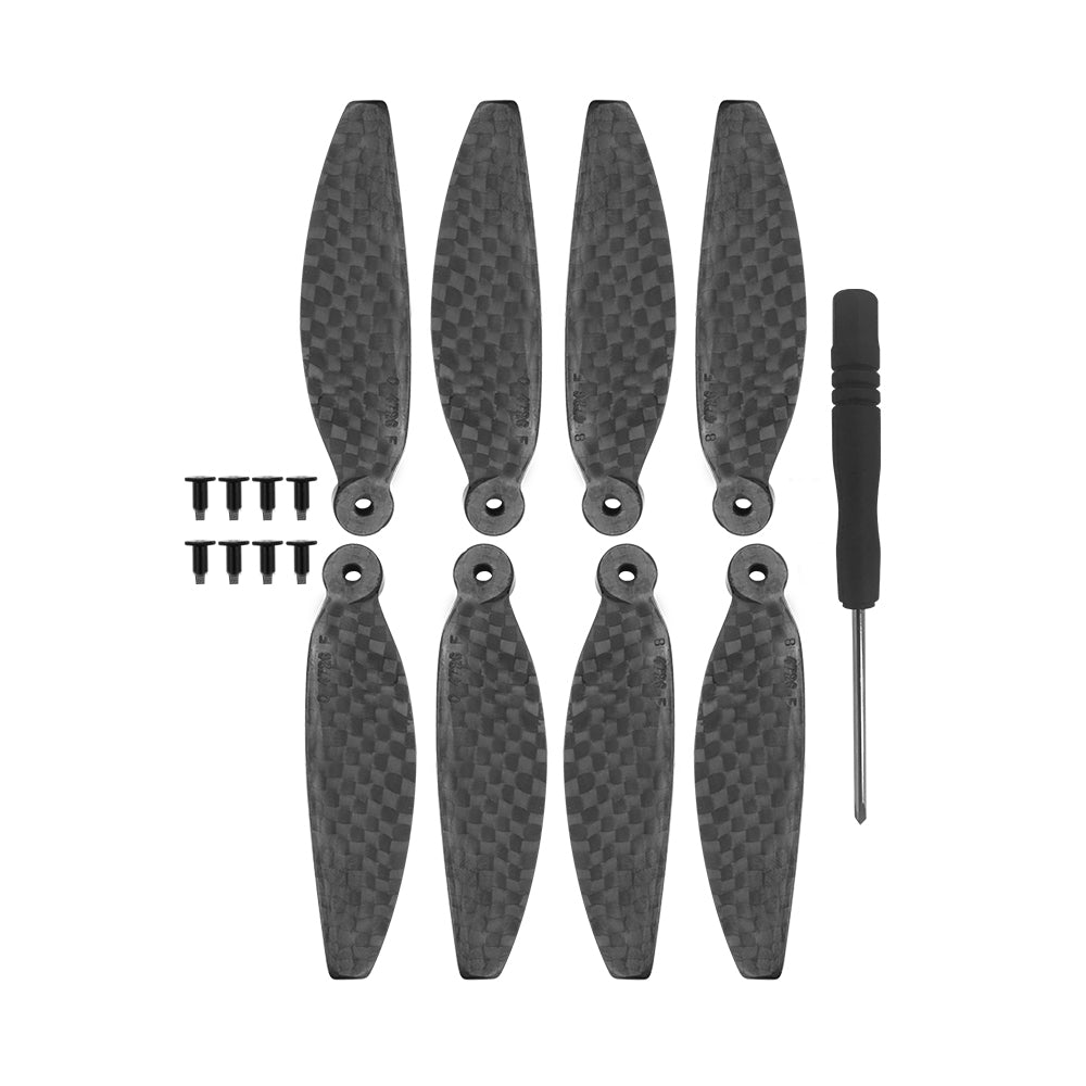 Two Pairs Carbon Fiber Propellers Blade for DJI Mavic Mini Drone