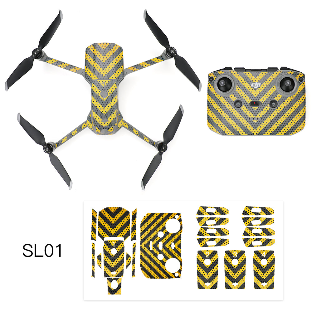 RCSTQ Graffiti Style Sticker Set Protective Film for DJI Mavic Air