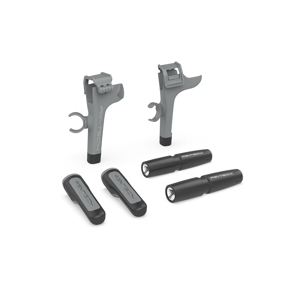 PGYTECH P-16A-038 Landing Gear with Led Headlamp Set Leg Support Protector for DJI Mavic Air 2