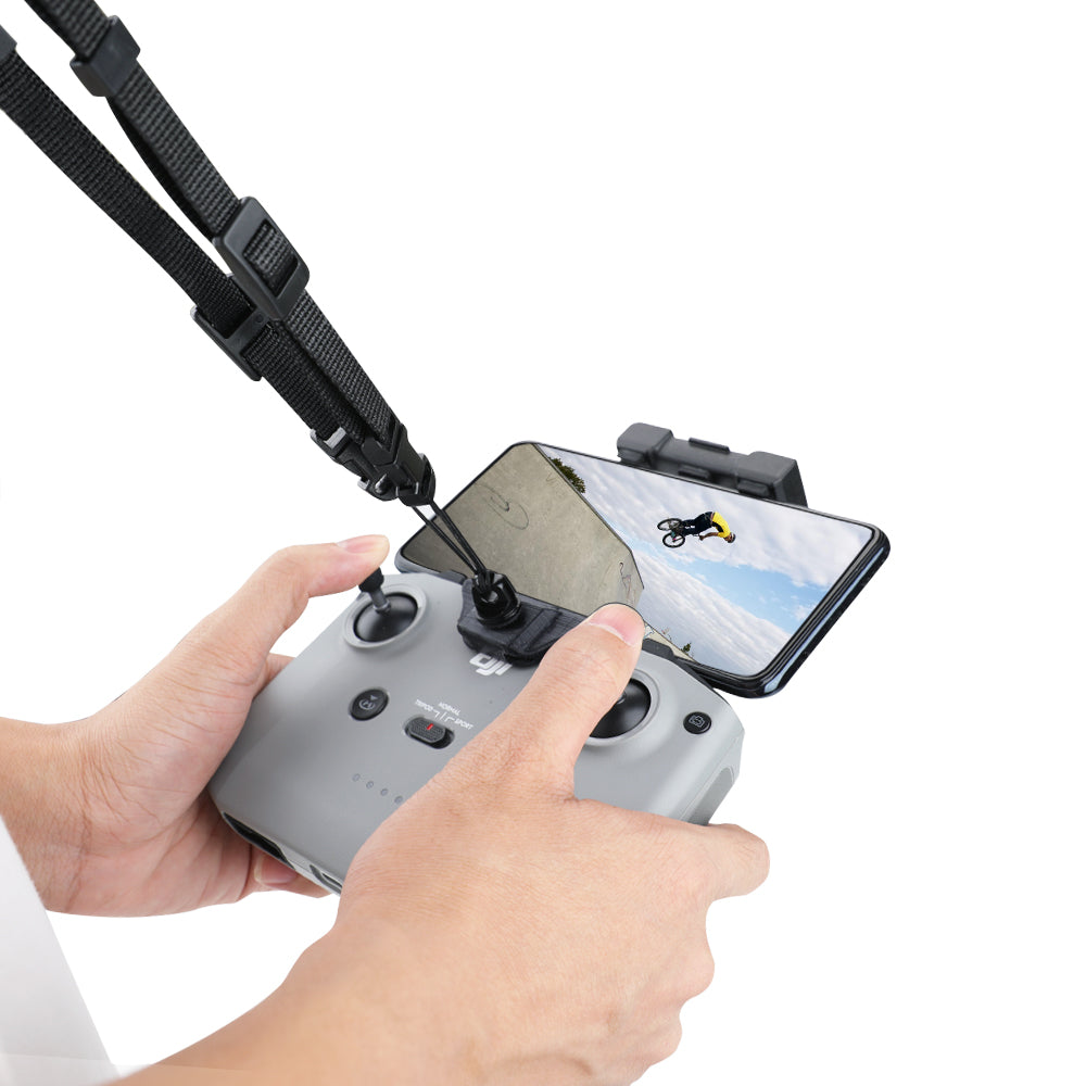 RCSTQ Adjustable Neck Strap Lanyard with Clip for DJI Mavic Air 2 Remote Control