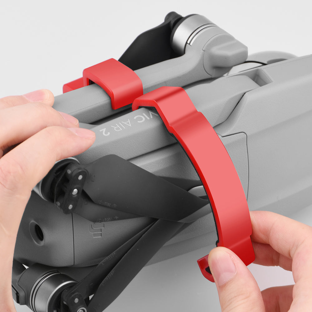 Propeller Fixing Holder Blade Stabilizer Protection Clip Arm Fixator for DJI Mavic Air 2 Drone - Red