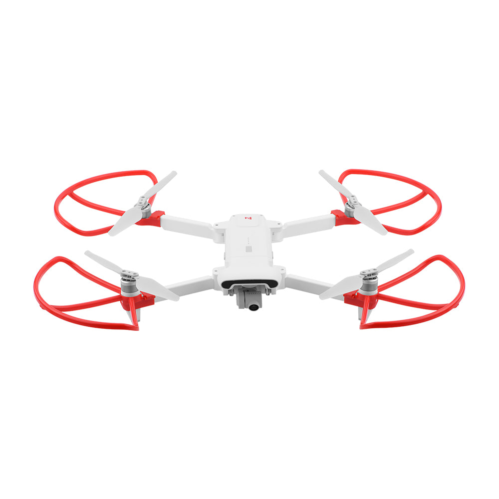 2 Pairs RC Quadcopter CW CCW Propeller Blade Protection Ring for Xiaomi X8SE Drone - Red