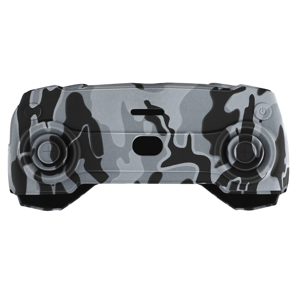 RCSTQ Camouflage Style Soft Silicone Remote Controller Protective Case for DJI Mavic Mini Drone - Grey