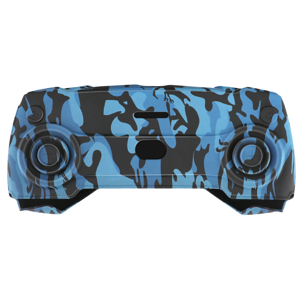 RCSTQ Camouflage Style Soft Silicone Remote Controller Protective Case for DJI Mavic Mini Drone - Blue