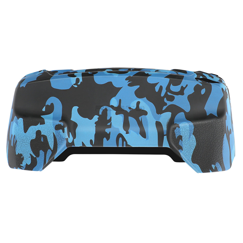 RCSTQ Camouflage Style Soft Silicone Remote Controller Protective Case for DJI Mavic Mini Drone - Blue