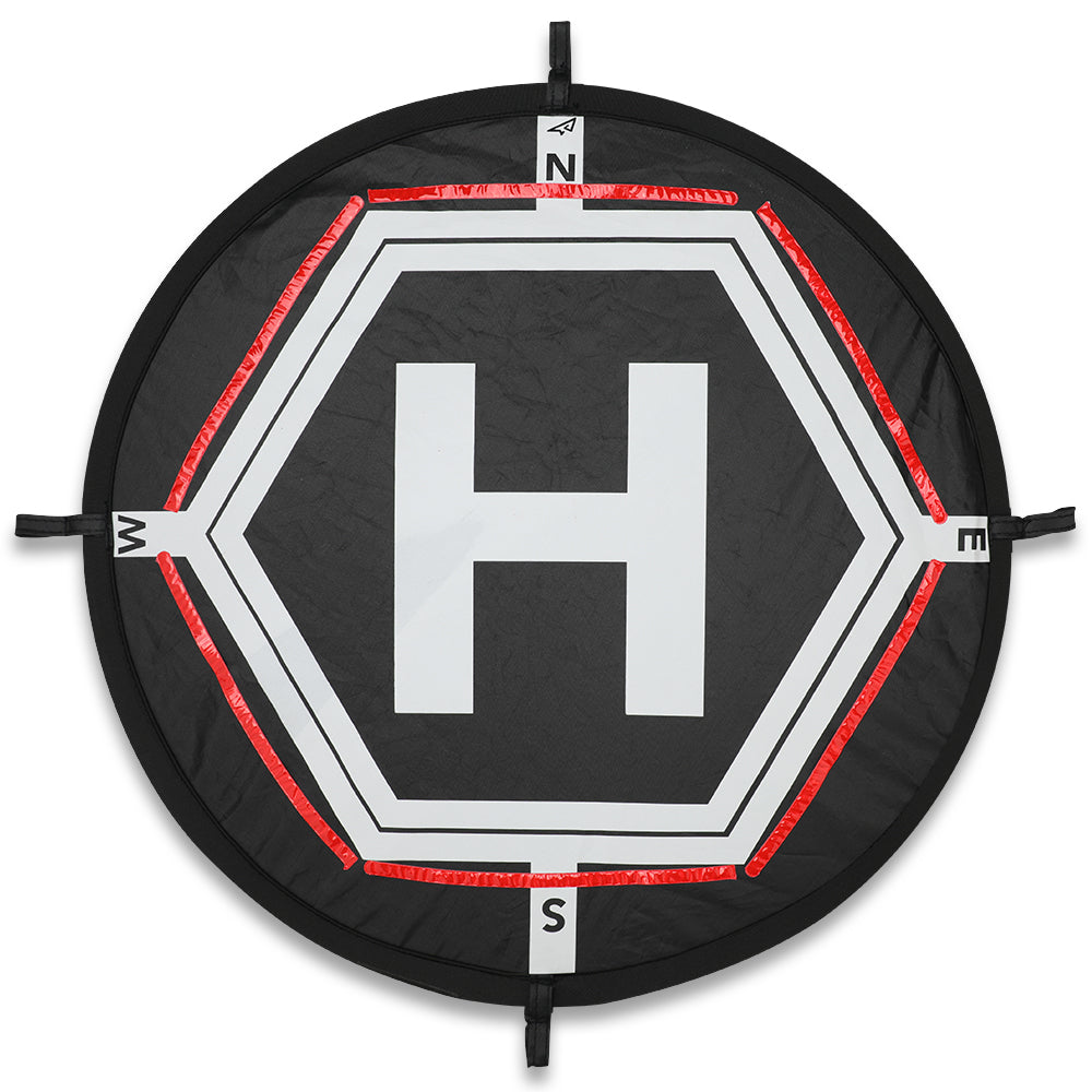 RCSTQ 55cm Luminous Parking Apron Foldable Landing Pad for DJI Mavic Mini/Air 2