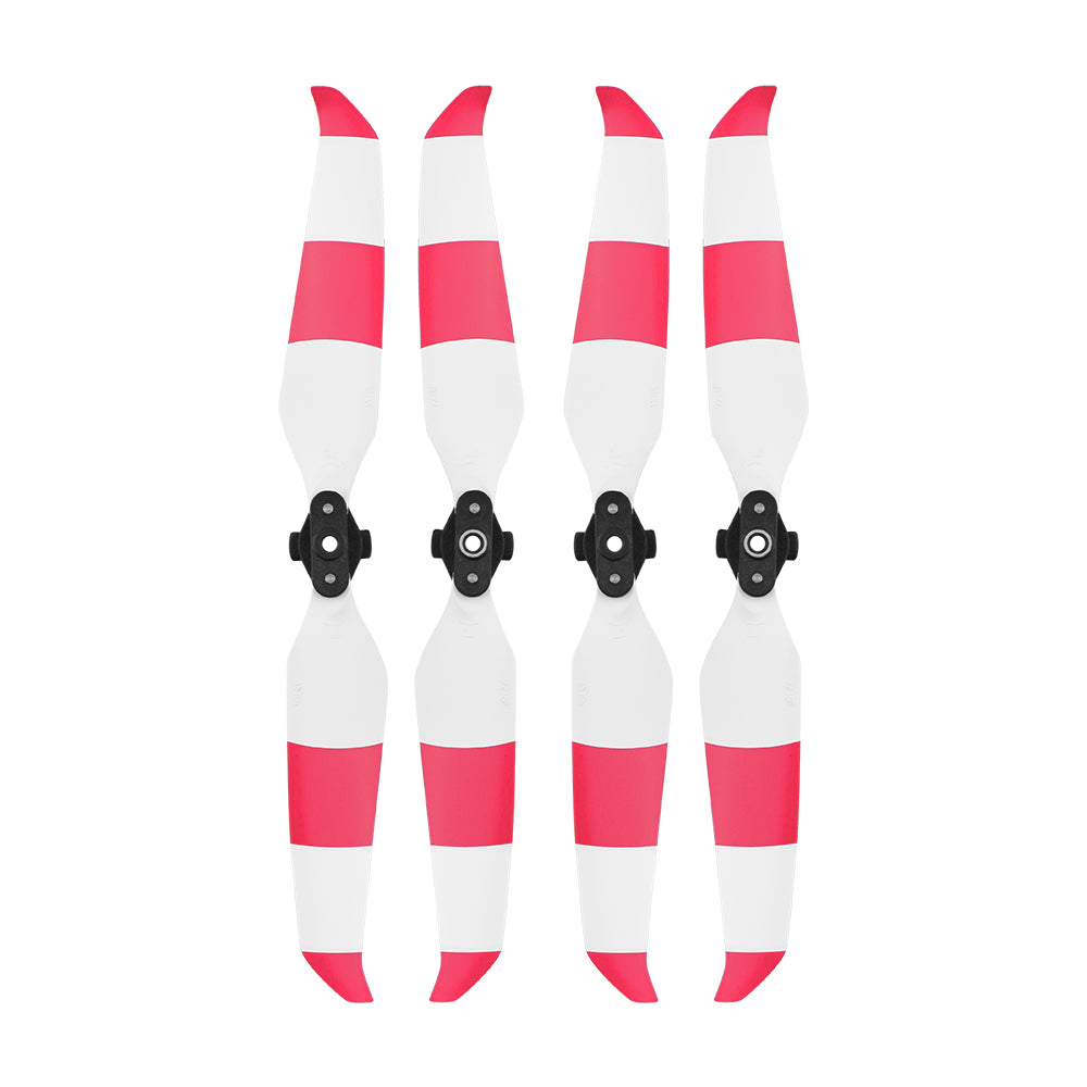 2 Pairs Blade Props Quick Release Propellers for DJI Mavic Air 2 - Red/White