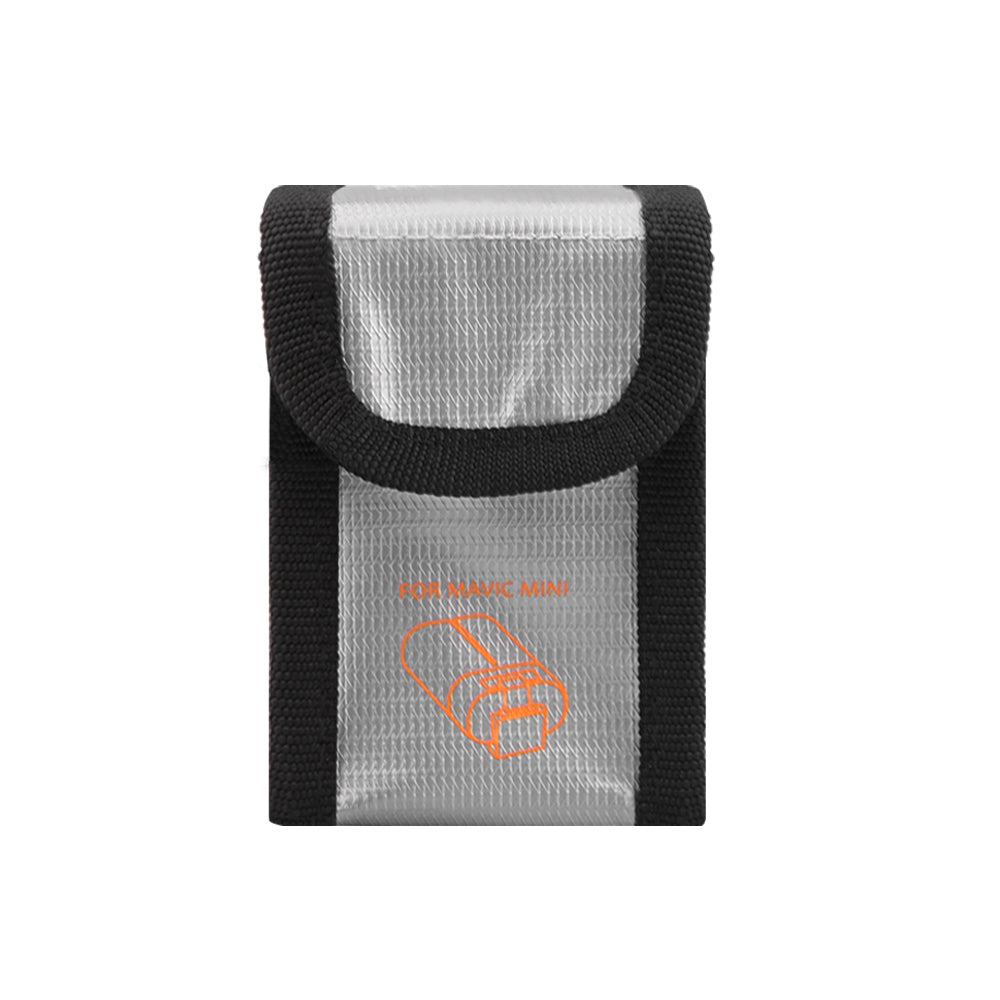 Safety Protection Lithium Battery Explosion-Proof Storage Bag for DJI Mavic Mini Drone, Size: 8.5 x 6.5 x 5cm